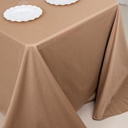 90" x 132" Scuba Polyester Rectangular Tablecloth