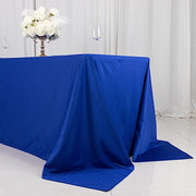 90" x 132" Scuba Polyester Rectangular Tablecloth