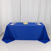 90" x 132" Scuba Polyester Rectangular Tablecloth