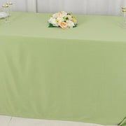90" x 132" Scuba Polyester Rectangular Tablecloth