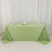 90" x 132" Scuba Polyester Rectangular Tablecloth