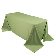 90" x 132" Scuba Polyester Rectangular Tablecloth