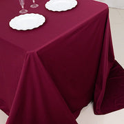 90" x 132" Scuba Polyester Rectangular Tablecloth