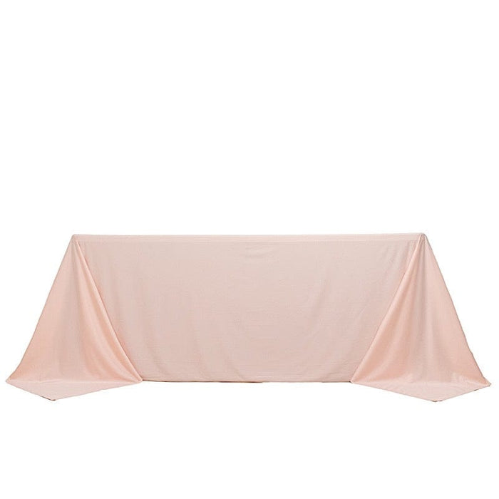 90" x 132" Scuba Polyester Rectangular Tablecloth TAB_SCUBA_90132_046