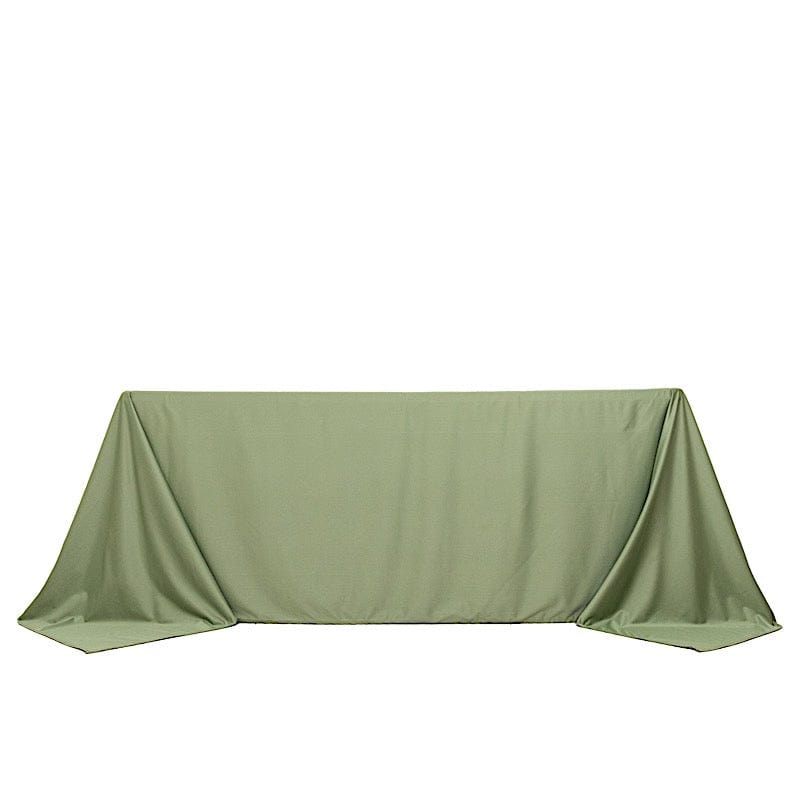 90" x 132" Scuba Polyester Rectangular Tablecloth TAB_SCUBA_90132_DSG