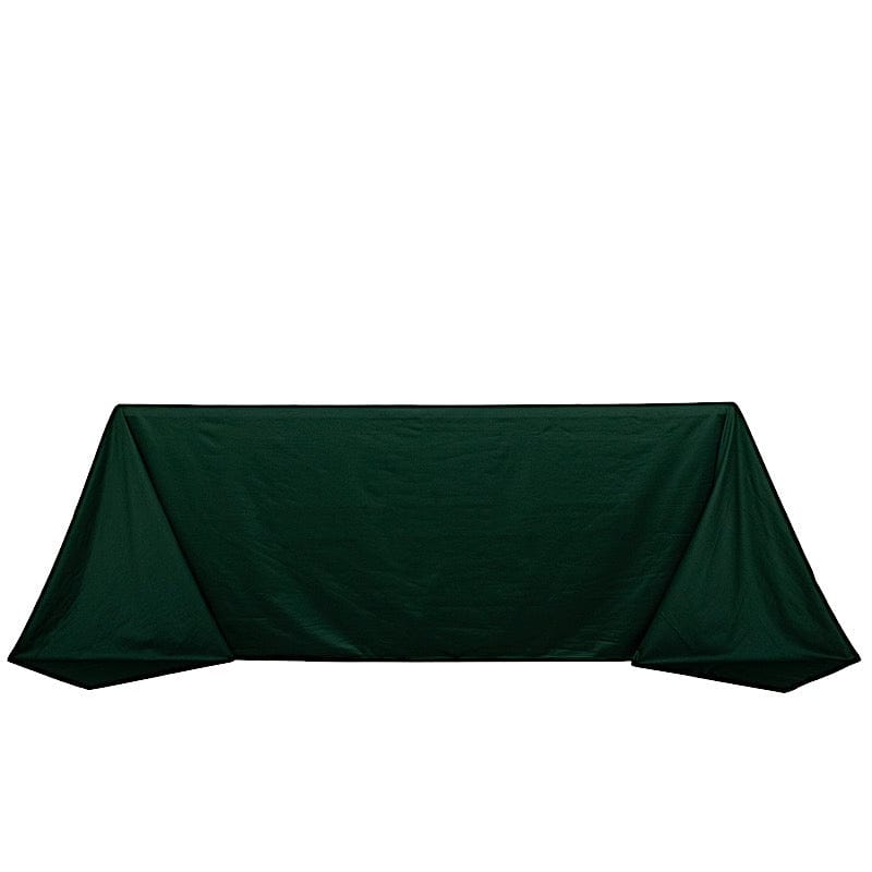 90" x 132" Scuba Polyester Rectangular Tablecloth TAB_SCUBA_90132_HUNT