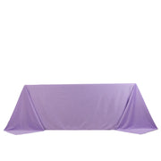 90" x 132" Scuba Polyester Rectangular Tablecloth TAB_SCUBA_90132_LAV