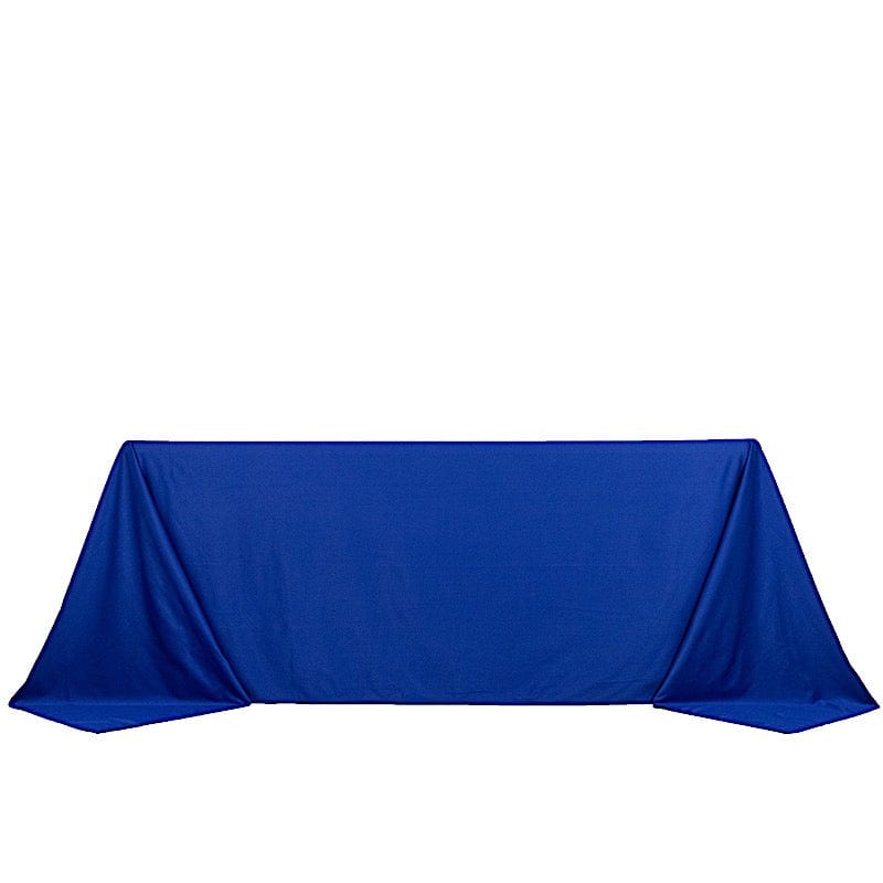 90" x 132" Scuba Polyester Rectangular Tablecloth TAB_SCUBA_90132_ROY