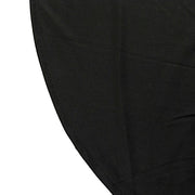 90" x 132" Scuba Polyester Rectangular Tablecloth with Rounded Corners