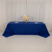 90" x 156" Cotton Blend Rectangular Tablecloth for Weddings and Events