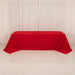 90" x 156" Cotton Blend Rectangular Tablecloth for Weddings and Events