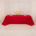 90" x 156" Cotton Blend Rectangular Tablecloth for Weddings and Events