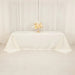90" x 156" Cotton Blend Rectangular Tablecloth for Weddings and Events