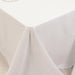 90" x 156" Cotton Blend Rectangular Tablecloth for Weddings and Events