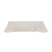 90" x 156" Cotton Blend Rectangular Tablecloth for Weddings and Events