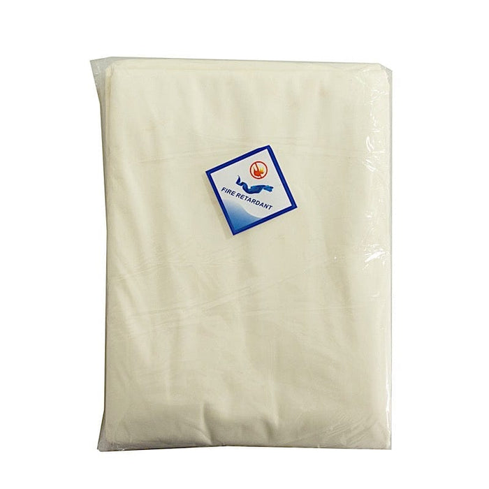 90" x 156" Fire Retardant Scuba Polyester Rectangle Tablecloth