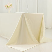 90" x 156" Fire Retardant Scuba Polyester Rectangle Tablecloth