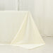 90" x 156" Fire Retardant Scuba Polyester Rectangle Tablecloth