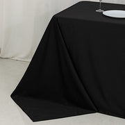 90" x 156" Fire Retardant Scuba Polyester Rectangle Tablecloth