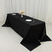 90" x 156" Fire Retardant Scuba Polyester Rectangle Tablecloth