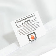 90" x 156" Fire Retardant Scuba Polyester Rectangle Tablecloth