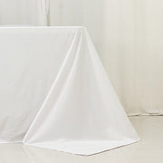 90" x 156" Fire Retardant Scuba Polyester Rectangle Tablecloth