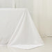 90" x 156" Fire Retardant Scuba Polyester Rectangle Tablecloth