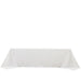 90" x 156" Fire Retardant Scuba Polyester Rectangle Tablecloth TAB_SCUBA_IFR_90156_WHT