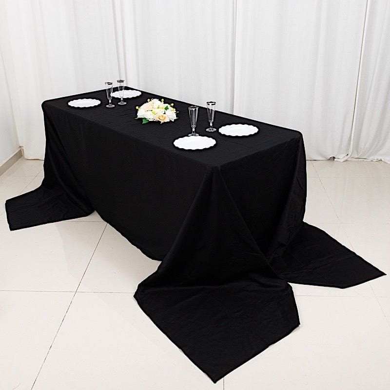 90" x 156" High Quality Cotton Rectangular Tablecloth