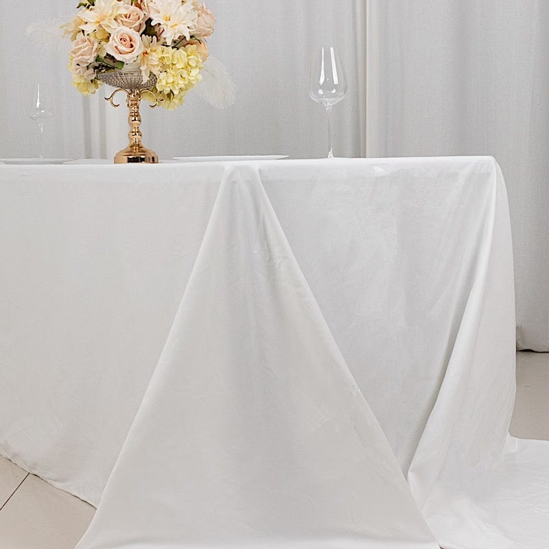 90" x 156" High Quality Cotton Rectangular Tablecloth