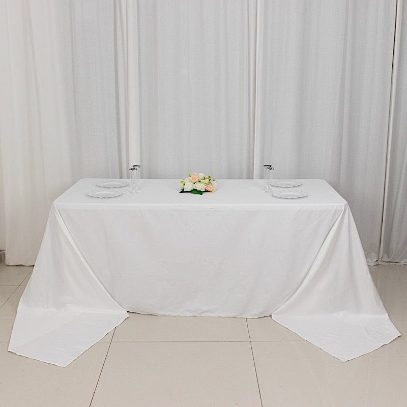 90" x 156" High Quality Cotton Rectangular Tablecloth