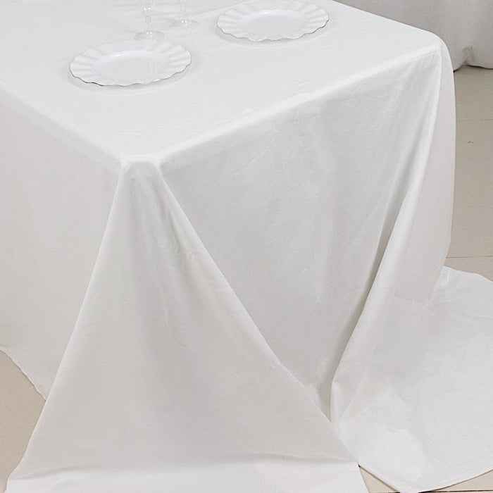 90" x 156" High Quality Cotton Rectangular Tablecloth