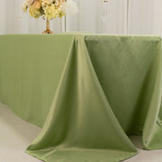 90" x 156" Lamour Satin Rectangular Tablecloth