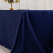 90" x 156" Lamour Satin Rectangular Tablecloth