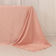 90" x 156" Lamour Satin Rectangular Tablecloth