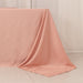 90" x 156" Lamour Satin Rectangular Tablecloth
