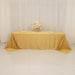 90" x 156" Lamour Satin Rectangular Tablecloth
