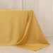 90" x 156" Lamour Satin Rectangular Tablecloth