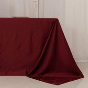 90" x 156" Lamour Satin Rectangular Tablecloth