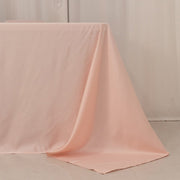 90" x 156" Lamour Satin Rectangular Tablecloth
