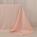 90" x 156" Lamour Satin Rectangular Tablecloth