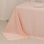 90" x 156" Lamour Satin Rectangular Tablecloth