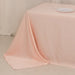 90" x 156" Lamour Satin Rectangular Tablecloth