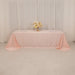 90" x 156" Lamour Satin Rectangular Tablecloth