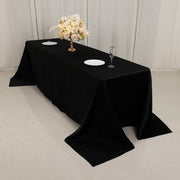 90" x 156" Lamour Satin Rectangular Tablecloth