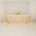 90" x 156" Lamour Satin Rectangular Tablecloth
