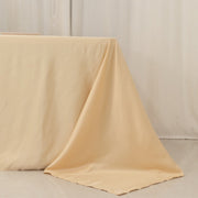 90" x 156" Lamour Satin Rectangular Tablecloth