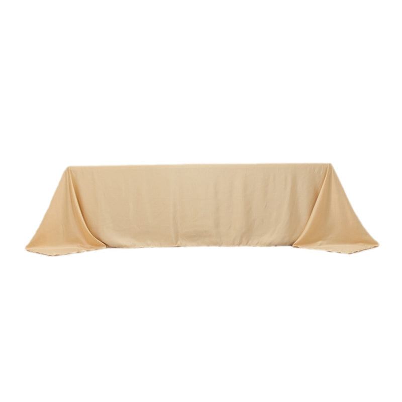 90" x 156" Lamour Satin Rectangular Tablecloth TAB_LAMR_90156_081