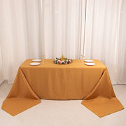 90" x 156" Premium Polyester Rectangular Tablecloth
