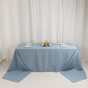 90" x 156" Premium Polyester Rectangular Tablecloth